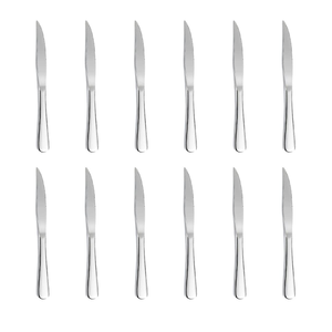 12 Pieces Stainless Steel Dessert Knife <b>Bakeware</b> Slicer Shave Banquet Usage for Genuine Bulk Lowest Price - Product Image 1