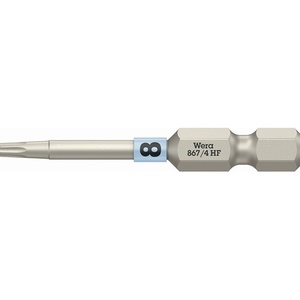 Punta de Destornillador TORX de Alta Velocidad de 1/4 de Pulgada y 50 mm de Largo, Marca WERA - Product Image 1