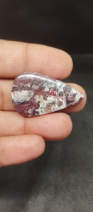 Par de Cabujones de Ágata Crazy Lace, Piedras Preciosas Naturales Marrones Sueltas para Joyería, Marca UDGEMS, India, 100g MOQ, Tamaños Variados - Product Image 2