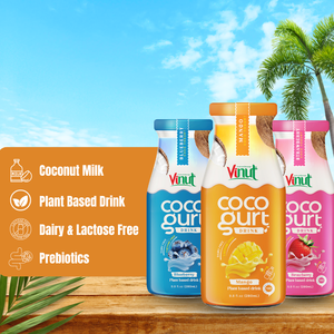 เครื่องดื่ม vinut cogurt ขนาด280มล. ได้รับการรับรองจากฮาลาลโคเชอร์ฉลากส่วนตัวผลิตจากผู้ผลิตขายส่ง - Product Image 4