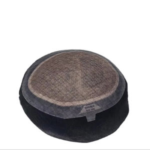 Peluca de Cabello Indio de Alta Calidad Taz Hair para Hombre, Sistema de Tupé con Base Mono Suave, Hecho en Bangladesh, Estilo de Ondas Profundas Sueltas - Product Image 5