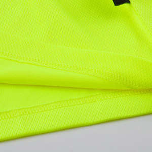 T-shirts de sécurité fluorescents à logo et étiquette personnalisés, 100% polyester, protection, avertissement de sécurité, vêtements de travail, t-shirt réfléchissant - Product Image 5