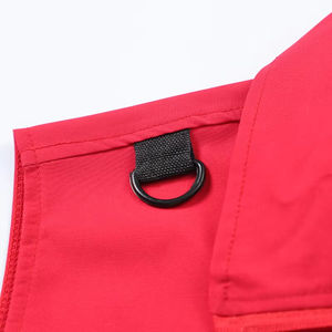 Wholesale Custom logo Top Quality Working Outdoors Construction Fishing Waistcoat Cotton Breathable Multi Pockets Mens Vest - Product Image 3