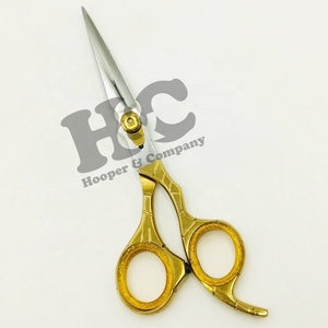 Scissors Straight Sharp Stainless Steel Hair Cutting Thinning Scissors Barber <b>Shears</b> Beauty Salon Sustainable Smooth <b>Handle</b> logo - Product Image 1