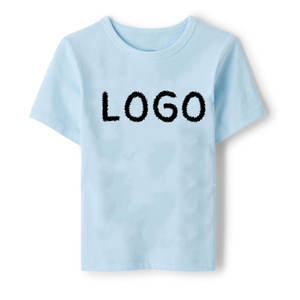 เสื้อยืดเด็กหน้าร้อนสำหรับเด็กเสื้อยืดผ้าฝ้าย100% สั่งทำสีได้เสื้อยืดเด็กได้รับความนิยม - Product Image 5