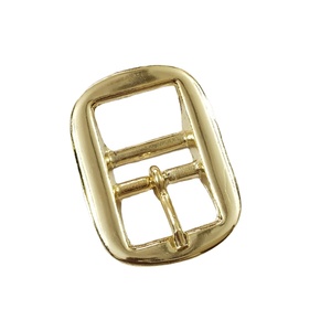 M Matériau en cuivre Double barre Halter pour boucle Ceintures en cuir véritable TT-7657 - Product Image 1