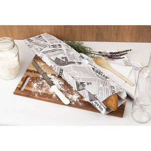 Sacchetti per Alimenti Bianchi 6x50cm Prensa Print, Carta Professionale, 1000 Pezzi, B2B - Product Image 1