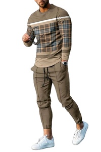 Conjuntos Deportivos de Mezcla de Algodón Transpirable y Ecológico para Hombre, para Comodidad Durante Todo el Día - Product Image 6