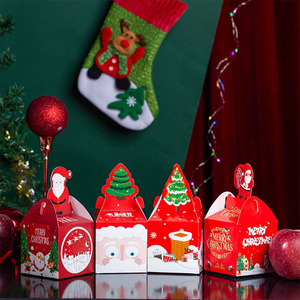 <b>CHRISTMAS</b> <b>GIFT</b> PACKAGING <b>BOX</b> / HARD PAPER <b>BOX</b> WITH LID / BULK ORDER <b>FOR</b> FESTIVE SEASON - Product Image 1