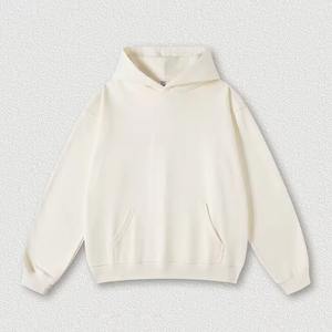 Sudadera con Capucha Extra Grande de Lujo para Hombre, 100% Algodón, Transpirable, Tejida, Conjunto de Invierno, Sudaderas con Capucha para Hombre - Product Image 1