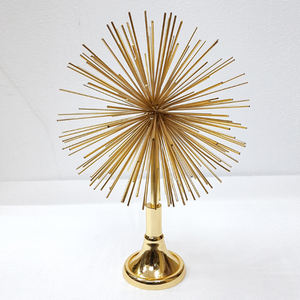 Esculturas verticales modernas con forma de árbol, soporte de acero y aluminio, Metal para mesa de oficina en casa, escultura decorativa - Product Image 4