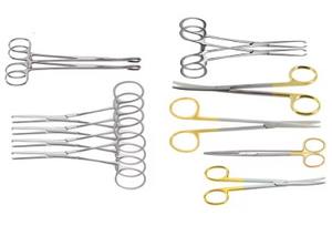 Kit Quirúrgico Vascular Abdominal Profesional y de Tendencia, Acero Inoxidable de Alta Calidad, Equipo Médico Manual Reutilizable - Product Image 4