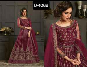 Colecciones de ropa de boda y Festival de estilo indio y paquistaní Trabajo de bordado pesado tradicional indio Salwar Kameez - Product Image 6