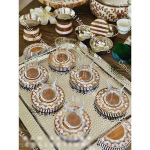 ถาดไม้ฝังลายดอกไม้ทรงกลมสวยงาม จากผู้ผลิตในอินเดีย ราคาดีที่สุด - Product Image 6