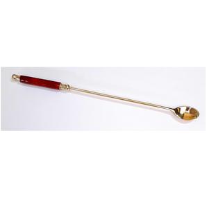 <b>Candle</b> Snuffer Antique Hammered Satin Brass Golden Unique Metal <b>Candle</b> Snuffer Brass <b>Candle</b> Snuffer - Product Image 2