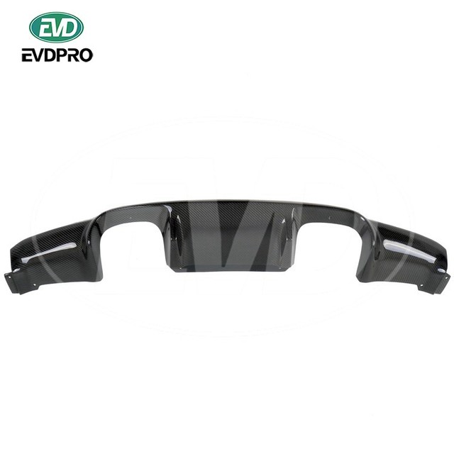 3D DESIGN STYLE CARBON FIBER REAR DIFFUSER for 2009-2013 BMW 3 SERIES E92 E93 M3