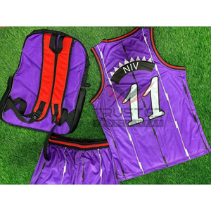 ชุดยูนิฟอร์มบาสเก็ตบอลแบบสปอร์ตแห้งเร็วระบายอากาศได้ดี ดีไซน์ล่าสุดปี 2025  ขนาดใหญ่พิเศษ คุณภาพพรีเมียม พร้อมสกรีนโลโก้ของคุณเอง - Product Image 3