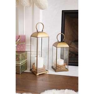 Linternas de iluminación navideñas y navideñas, candelabros portátiles de mesa de metal de calidad fina, candelabro de boda de lujo - Product Image 6