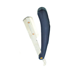 Rasoirs de barbier pour hommes, utilisation en salon, acier inoxydable sain avec poignée en plastique - Product Image 2