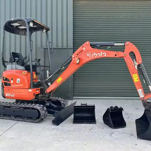 Pour Kubota Mini pelle pelle 1 tonne chenille hydraulique 5 tonnes roue de commande Machine à vendre avec moteur moteur pompe noyau - Product Image 5