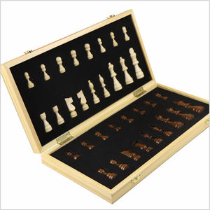 ROMAN TROOPS Best Quality Durable Magnetic <b>Folding</b> Big Traditional Classic Handwork Solid Wood Pieces Chessboard Children Gift - Product Image 6