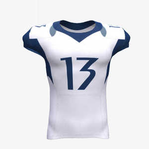Maillots de football américain personnalisés 2024, kits en tissu respirant 300GSM, taille plus, unisexe, meilleure qualité, antibactérien - Product Image 1