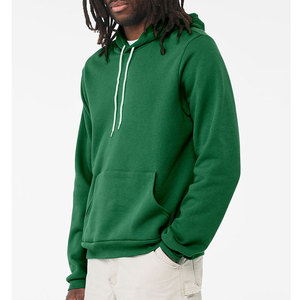 BELLA + CANVAS unisexe éponge polaire pull à capuche imprimé personnalisé pull à capuche Royal BlueSolid pull à capuche sweats - Product Image 6