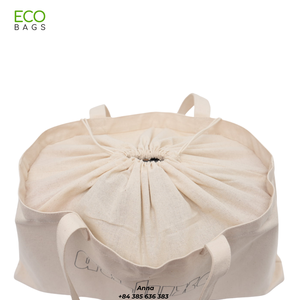 กระเป๋าช้อปปิ้งผ้าแคนวาสขนาดกลาง สีสันทันสมัย ปรับแต่งโลโก้ได้ คุณภาพสูง สไตล์ใหม่ ส่งตรงจากเวียดนาม - Product Image 5