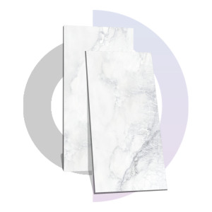 Azulejos de porcelana pulida marrón CELIO 600x1200MM / 24X48 grado superior diseño clásico moderno acabado brillante Función de ladrillo refractario - Product Image 3