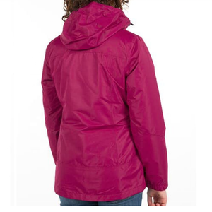 Chaqueta Cortavientos Acolchada con Capucha Personalizada de Alta Calidad para Mujer, Chaqueta de Invierno con Logotipo Frontal, Estilo Urbano, Tinte Liso, Venta al por Mayor - Product Image 2