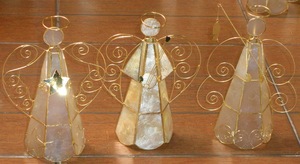 อุปกรณ์ตกแต่งคริสต์มาสลายนางฟ้าทำด้วยมือมีเอกลักษณ์และสง่างาม - Product Image 3