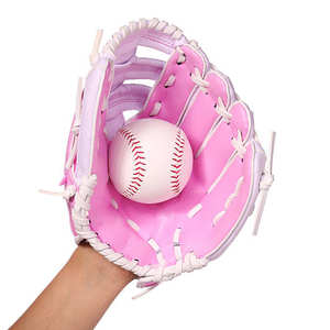 Custom Left-Handed <b>Baseball</b> <b>Glove</b> Kip <b>Baseball</b> Training Display with Leather for Infield & Outfield Features Custom Logo - Product Image 1