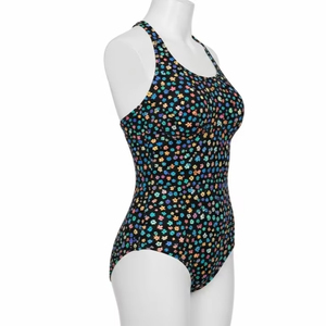 Maillots de bain antibactériens à motifs solides, vêtements de plage, tissu extensible doux, matière à séchage rapide, vêtements de piscine, vêtements de villégiature, vente en gros - Product Image 4