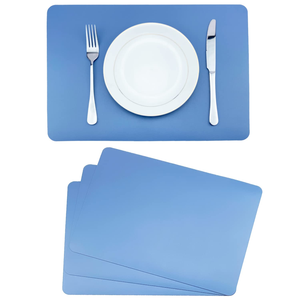 Sublimation <b>Leather</b> Dining Table Mat Table <b>Placemat</b> and Handmade Use for Hot Sale Product Free Sample - Product Image 2