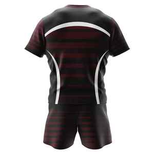 Vente en gros d'uniformes de rugby pour les ligues scolaires et les camps d'entraînement avec un tissu respirant et durable de qualité professionnelle - Product Image 4