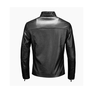 Chaqueta de cuero de vaca de alta calidad 2023 para hombre, chaqueta de cuero de color personalizado 100% para hombre, venta de producto - Product Image 5