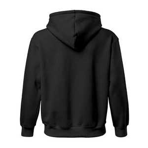 2025 100% algodón liso jersey en blanco Sudadera con capucha hombres peso pesado de gran tamaño Sudadera con capucha Streetwear logotipo personalizado - Product Image 4