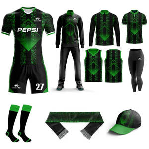 ชุดเสื้อเจอร์ซีย์ฟุตบอลสำหรับผู้ชายเสื้อซ้อมพิมพ์ซับลิเมชันสำหรับทีมผู้ใหญ่ - Product Image 4