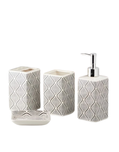 Ensemble décoratif de salle de bain en céramique de qualité supérieure tendance ensembles de salle de bain attrayants de haute qualité vente chaude - Product Image 4