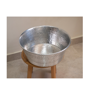 ชามใส่เท้าสแตนเลสเคลือบด้วยผงสีฟ้าพร้อมบรรจุภัณฑ์ของขวัญตามสั่ง - Product Image 5