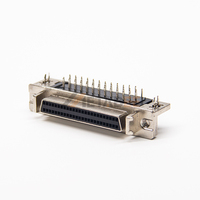Conector SCSI para Montaje en PCB, 14, 26, 36, 50, 68, 100 Pines, 26P, 68P, Cable Hembra/Macho, Adaptador MDR HD R/A, 3M