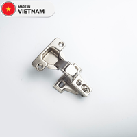 Charnière hydraulique fixe à bras court en acier de 35 mm Vietnam Aodeli pour armoire de cuisine, placard et mobilier moderne