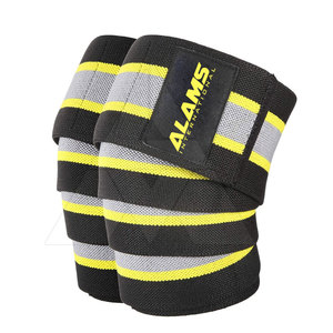 Top Selling Unisex High Grade Neoprene Non-Slip Four Season Knee Wraps Comfortable <b>Fitness</b> <b>Safety</b> Adjustable Customizable Logo - Product Image 1