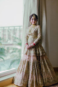 Lehenga Choli de designer, dernier modèle, magnifique travail en jacquard, pallu riche, sari intégral - Product Image 2