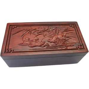 Urna de cremación de último estilo, caja de madera decorativa, urna de cremación de madera o cenizas humanas y suministros funerarios de la India - Product Image 5