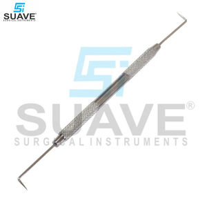 Outils de nettoyage endodontique dentaire Crochet double parodontal dentaire en acier inoxydable avec détartreur par SUAVE SURGICAL INSTRUMENTS - Product Image 4