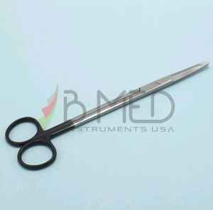 Ciseaux de lifting Gorney Supercut noirs, 9 pouces, droits, Gorney Freeman Supercut, ciseaux de chirurgie esthétique - Product Image 3