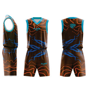 Digital Printing High Quality Basketball Jersey Tops and <b>Shorts</b> Men's Sports Shirt Jerseys Customization - Product Image 3