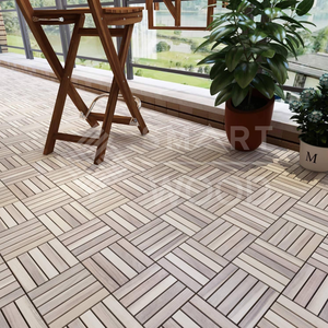Smartwood Vietnam Nouvelle Arrivée ACACIA Carreaux de Terrasse Design Extérieur Moderne Brossé 300x300mm Forme Carrée avec Différentes Couleurs - Product Image 6