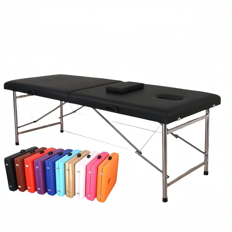 Fysiotherapie Aluminium Opvouwbaar Draagbaar Massagebed